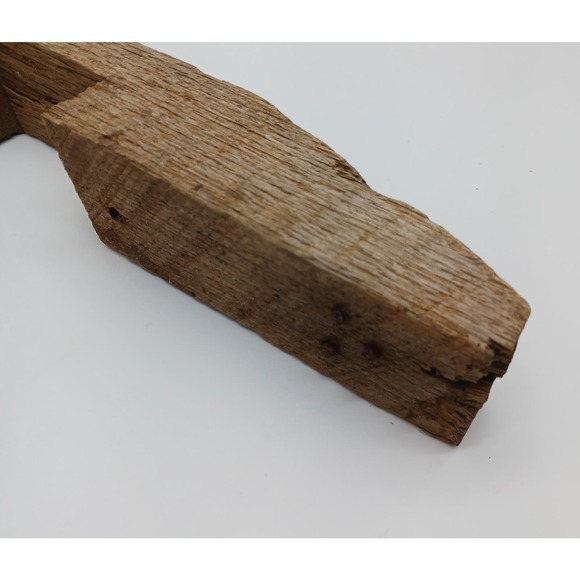 Antique Reclaimed Oak Handmade Barn Door Wooden Hardware Latch Closure Rustic - Picture 12 of 16